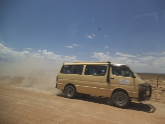 The bumpy and dusty ride