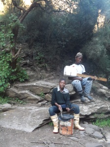 Traditional Basotho band