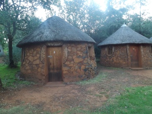 Our hut in Lesotho